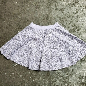 Balera Sequin Silver Skirt